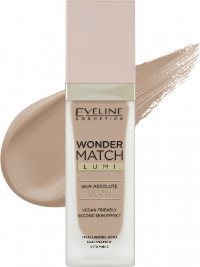 Тональная основа для лица «Wonder Match Lumi», оттенок 20 Nude Warm