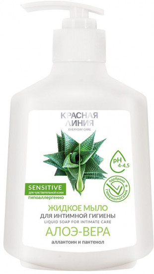 Мыло для интимной гигиены жидкое «Алоэ вера»