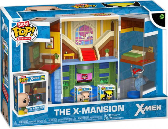 Набор фигурок «The X-Mansion + Professor X and Wolverine»