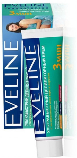 Крем для депиляции с алоэ вера и персиком «3 минуты»