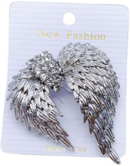 Брошь Tuimedaq бижутерный сплав c кристаллом