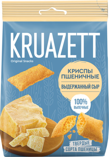 Криспы пшеничные «Выдержанный сыр»