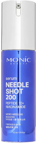 тка для лица с микроиглами и комплексом 10-ти пептидов «Needle Shot 200»