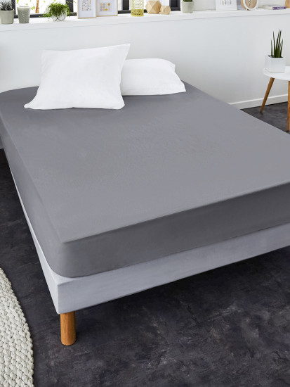 Простыня на резинке «Пепел»