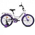 белый/фиолетовый