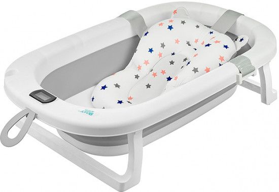 Ванночка складная с термометром и матрасиком
