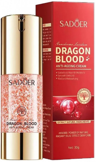 Крем для лица омолаживающий с экстрактом ганодермы и кровью дракона