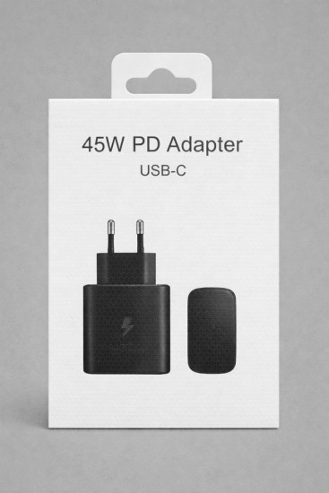 Зарядное устройство 45W PD Adapter USB Type-C 45 Вт