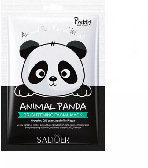 Тканевая маска для лица «Animal Panda Brightening Facia Mask»