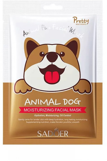 Тканевая маска для лица увлажняющая «Animal Dog Moisturizing Facial Mask»