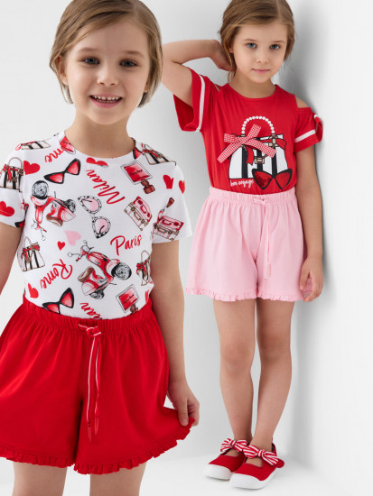 Комплект шорт для девочек