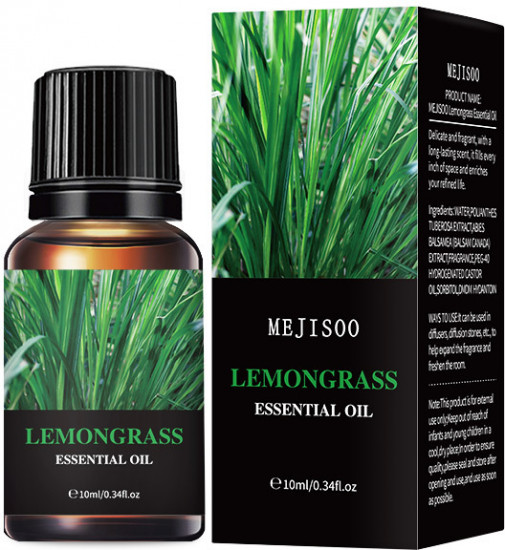 Эфирное масло для диффузора и ароматизации воздуха «Лемонграсс»