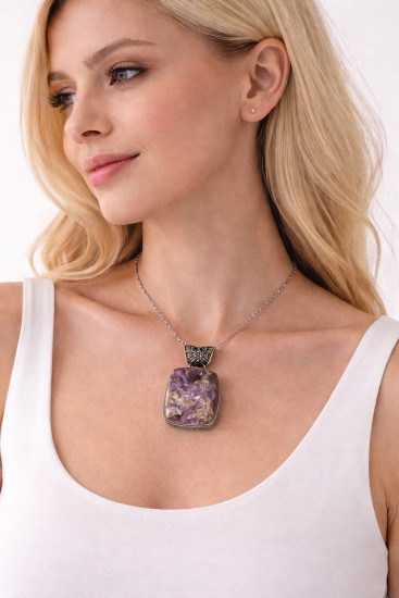 Подвес с чароитом «Violetta»