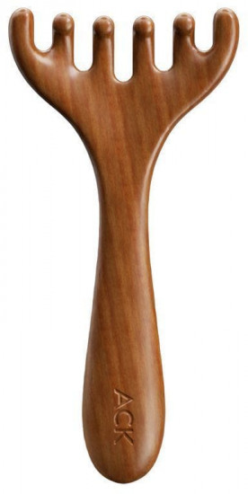 Деревянный массажер для головы, шеи и спины