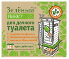 Средство для дачных туалетов «Зеленый пакет»