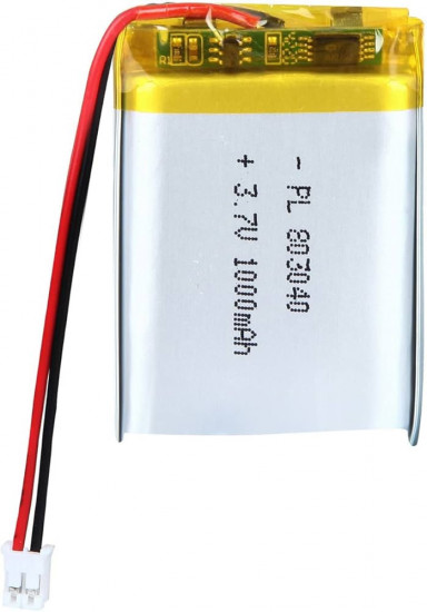 Аккумулятор Li-pol, 3.7V, 1000mAh