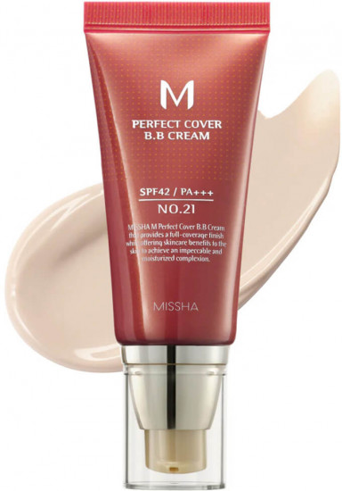 ВВ-крем для лица «M Perfect Cover BB Cream», оттенок 21