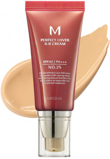 BB-крем для лица «M Perfect Cover B.B Cream», оттенок 25