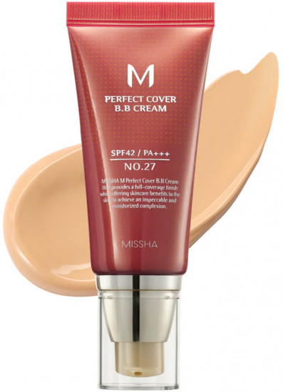 BB-крем для лица «M Perfect Cover B.B Cream», оттенок 27