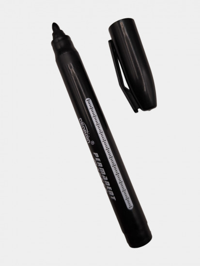 Маркер для коробок и упаковки несмываемый, черный