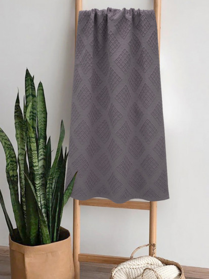 Вафельно-махровое жаккардовое полотенце «Чимган»