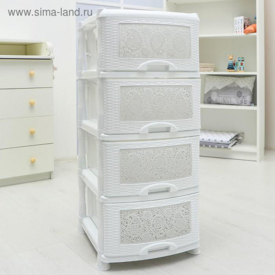 Комод 4-х секционный «Ажур»