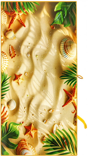 Полотенце махровое «Пляж Песок»