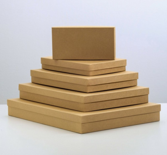Набор коробок «Крафт однотонный»