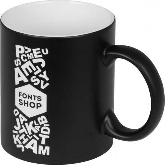 Кружка с покрытием для гравировки «Subcolor BLK»