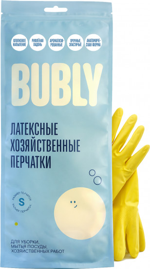 Перчатки хозяйственные латексные