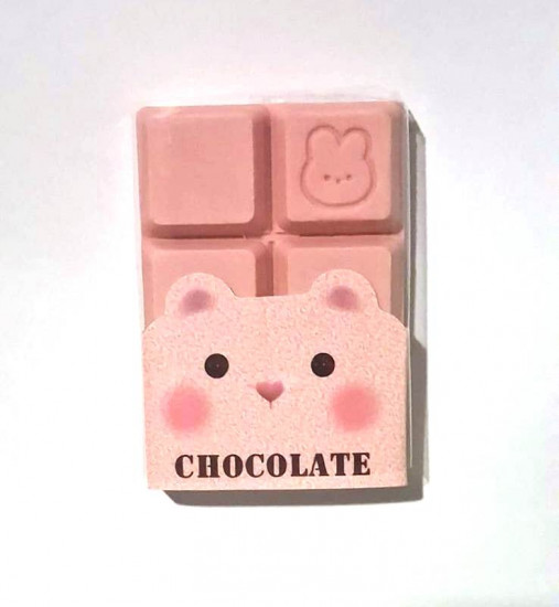 Ластик в форме шоколада