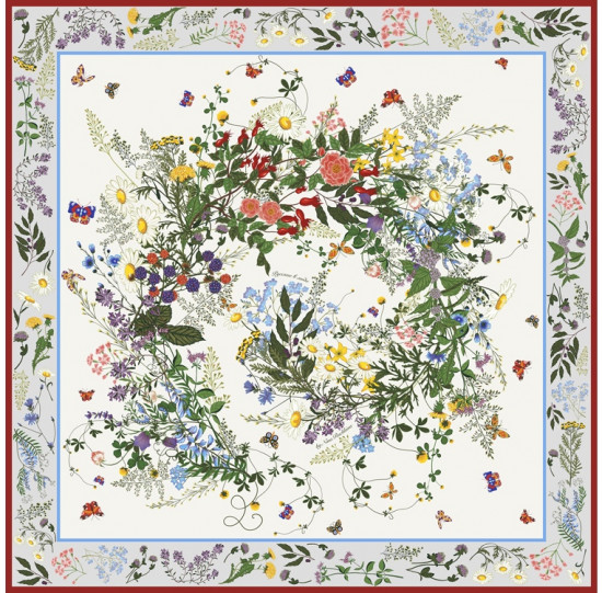 Платок «Русский полевой букет»