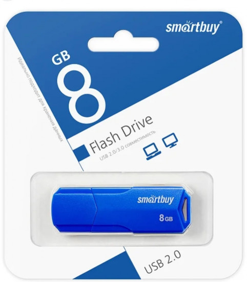 USB накопитель Smartbuy 8GB Clue