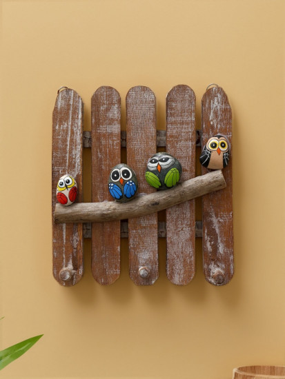 Вешалка «Воробьи на ветке»