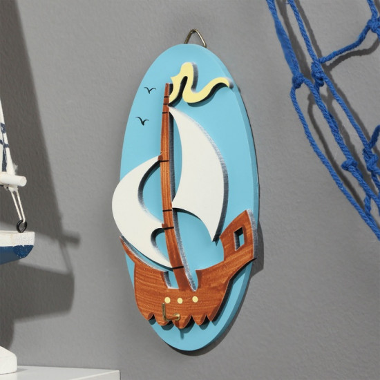 Вешалка настенная «Корабль»