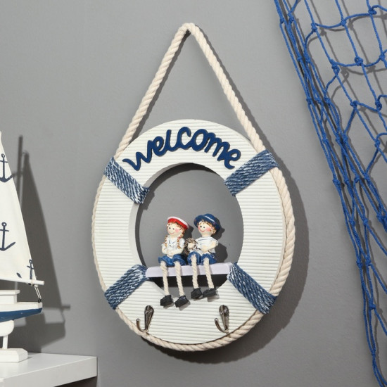 Вешалка настенная «Спасательный круг»