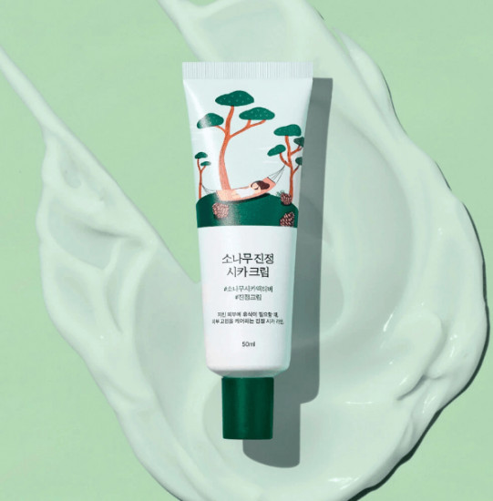 Солнцезащитный крем-праймер с экстрактом сосны и центеллой «Pine Calming Cica Primer Sunscreen»