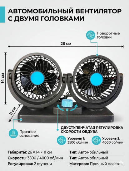 Вентилятор автомобильный