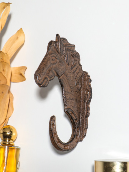 Крючок декоративный «Лошадь и подкова»