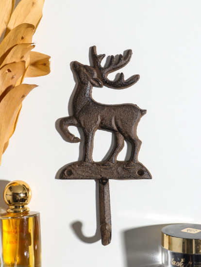 Крючок декоративный «Олень-серебряное копытце»