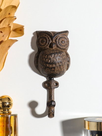 Крючок декоративный «Упитанный филин»