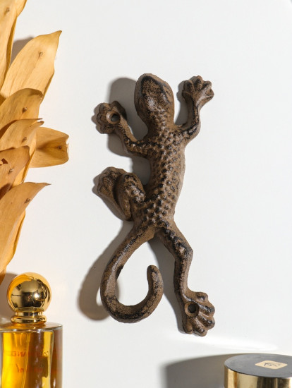 Крючок декоративный «Ящерка»