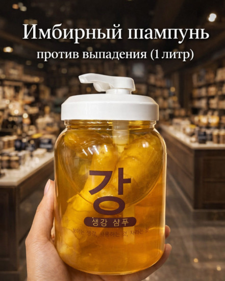 Имбирный шампунь