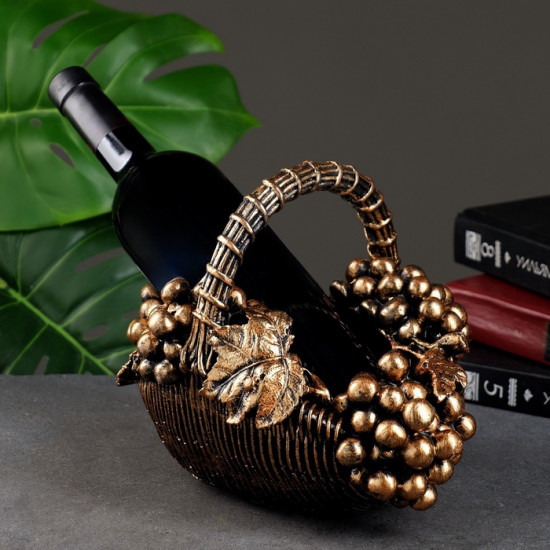 Подставка для бутылки «Корзина с виноградом»