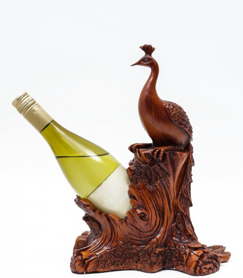 Подставка под бутылку «Павлин»