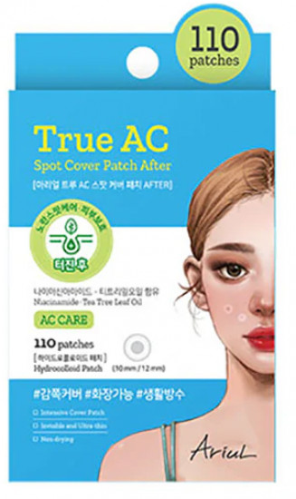 Заживляющие патчи от прыщей и постакне «True AC Spot Cover Patch After»