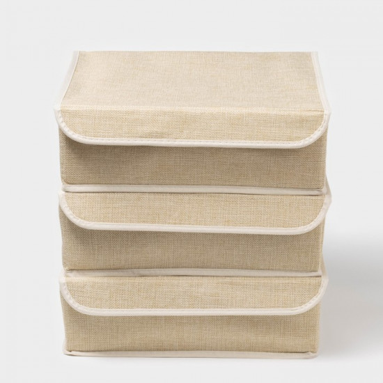 Комплект органайзеров для хранения белья «Пастель»