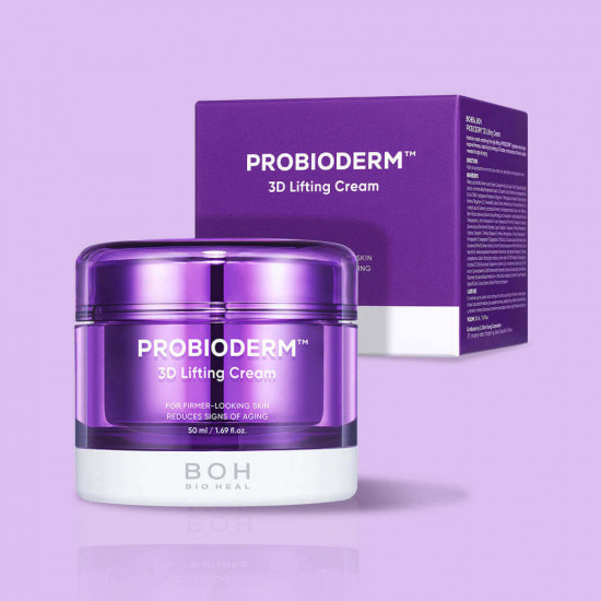 Лифтинг-крем для лица с пробиотиками и пептидами для упругости «Probioderm 3D Lifting Cream»