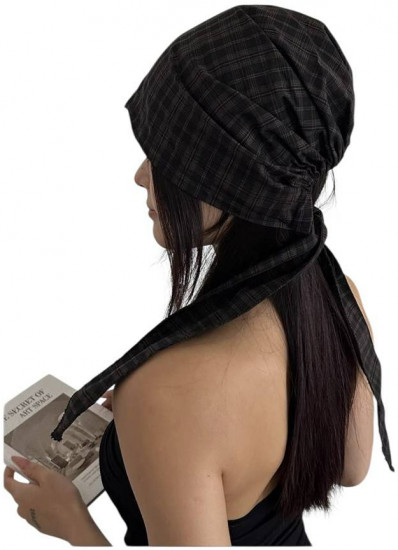 Косынка в клетку