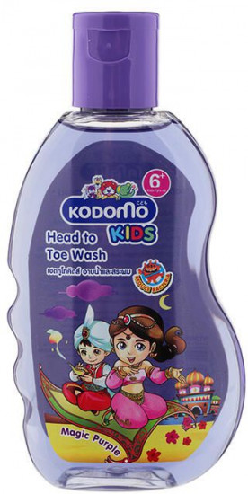 Шампунь-гель для волос и тела детский Magic purple «От макушки до пяточек. Виноградный»